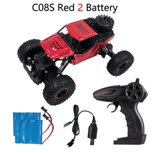 Teeggi 1/16 C08S RC Car 2.4GHz 4WD Strong Power Climbing RC Car Off-road Vehicle Toys Car for Children Gift RC Cars Remote Model