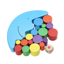 Load image into Gallery viewer, Kids Wooden Toys Moon Balancing Game Kids Educational Toys For Children Wooden Building Blocks Baby Children Balance Wooden Toys