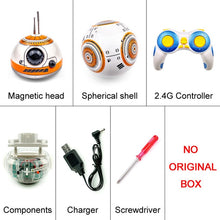 Load image into Gallery viewer, Fast Shipping Intelligent Star Wars Upgrade RC BB8 Robot With Sound Action Figure Gift Toys BB-8 Ball Robot 2.4G Remote Control