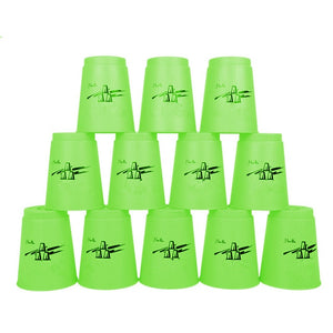 12pcs/set Magic Cup Game Using The Competitive Sports Toys Contest Creative Challenges Their Own Toys Hand speed sports
