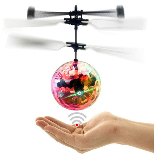 Ball-shaped Colorful LED Flying Toy RC Toy