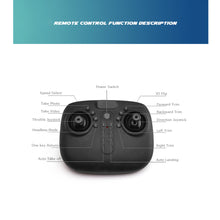 Load image into Gallery viewer, Utoghter 69601 720P Camera Wifi FPV Drone Voice Control Altitude Hold 3D Flip Headless RC Quadcopter