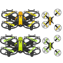 Load image into Gallery viewer, X1 2.4G 2.4GHz Plug-in 4-Axis Mini DIY RC Drone Quadcopter 0.3MP HD Camera FPV