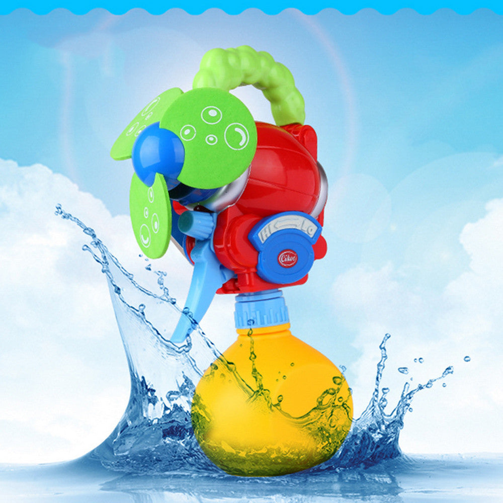 Children creativity Spray Fan Water Funny Toy For Child