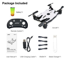 Load image into Gallery viewer, JJR/C JJRC H49 SOL Ultrathin Wifi FPV Selfie Drone 720P Camera Auto Foldable Arm Altitude Hold RC Quadcopter VS H37 H47 E57