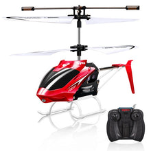 Load image into Gallery viewer, Syma Official W25 RC Helicopter 2 CH 2 Channel Mini RC Drone With Gyro Crash Resistant RC Toys For Boy Kids Gift Red Yellow