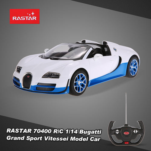 RASTAR 70400 R/C 1/14 Bugatti Grand Sport Vitessei Radio Remote Control Model Car