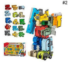 Load image into Gallery viewer, 6 in1 Truck Deformation Robot Car Action Figure Model Gift Transformation Kids Toy