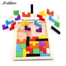Load image into Gallery viewer, Fulljion Puzzle Games Math Toys For Children Model Wooden Learning Education Montessori 3D Puzzle Jigsaw Teaser Children Cubes