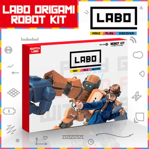 Nintendo Switch Labo DIY Cardboard Case Robot Kit Holder Bracket