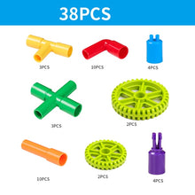 Load image into Gallery viewer, Hot Color Water Pipe Building Blocks For Children DIY Assembling Pipeline Tunnel Model Toy Compatible With Legoed Duploded