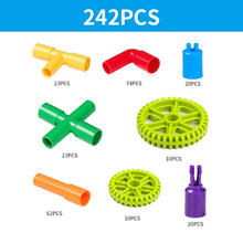 Load image into Gallery viewer, Hot Color Water Pipe Building Blocks For Children DIY Assembling Pipeline Tunnel Model Toy Compatible With Legoed Duploded