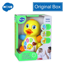 Load image into Gallery viewer, Dancing Duck Battery Operated Toy Figure Action Toy with Flashing Lights Electric Universal Musical Baby Toys