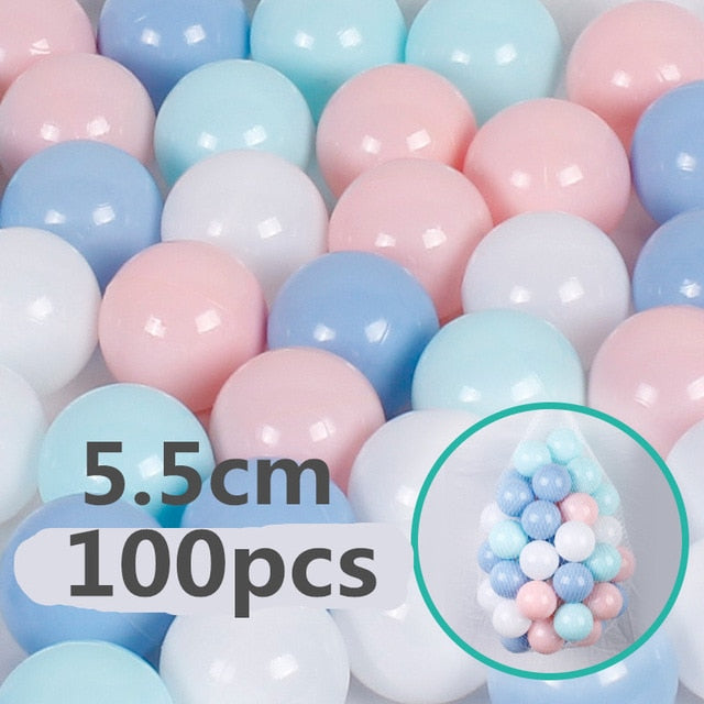 50 pcs lot Eco-Friendly Colorful Ball Plastic Ocean Ball Funny Baby Kid Swim Pit Toy Water Pool Ocean Wave Ball