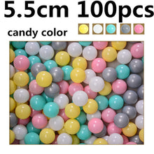 Load image into Gallery viewer, 50 pcs lot Eco-Friendly Colorful Ball Plastic Ocean Ball Funny Baby Kid Swim Pit Toy Water Pool Ocean Wave Ball