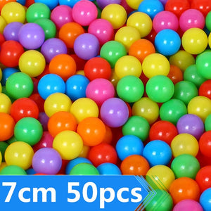 50 pcs lot Eco-Friendly Colorful Ball Plastic Ocean Ball Funny Baby Kid Swim Pit Toy Water Pool Ocean Wave Ball