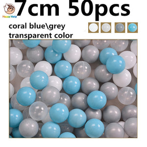 50 pcs lot Eco-Friendly Colorful Ball Plastic Ocean Ball Funny Baby Kid Swim Pit Toy Water Pool Ocean Wave Ball