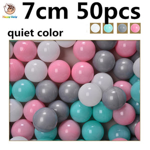 50 pcs lot Eco-Friendly Colorful Ball Plastic Ocean Ball Funny Baby Kid Swim Pit Toy Water Pool Ocean Wave Ball