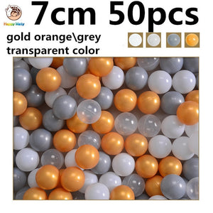 50 pcs lot Eco-Friendly Colorful Ball Plastic Ocean Ball Funny Baby Kid Swim Pit Toy Water Pool Ocean Wave Ball