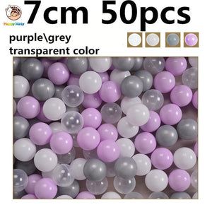 50 pcs lot Eco-Friendly Colorful Ball Plastic Ocean Ball Funny Baby Kid Swim Pit Toy Water Pool Ocean Wave Ball