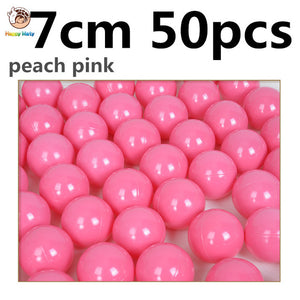 50 pcs lot Eco-Friendly Colorful Ball Plastic Ocean Ball Funny Baby Kid Swim Pit Toy Water Pool Ocean Wave Ball