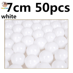 50 pcs lot Eco-Friendly Colorful Ball Plastic Ocean Ball Funny Baby Kid Swim Pit Toy Water Pool Ocean Wave Ball