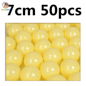 50 pcs lot Eco-Friendly Colorful Ball Plastic Ocean Ball Funny Baby Kid Swim Pit Toy Water Pool Ocean Wave Ball