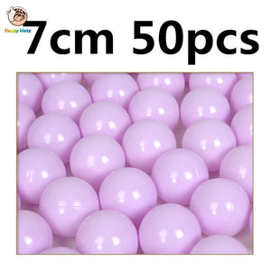 50 pcs lot Eco-Friendly Colorful Ball Plastic Ocean Ball Funny Baby Kid Swim Pit Toy Water Pool Ocean Wave Ball