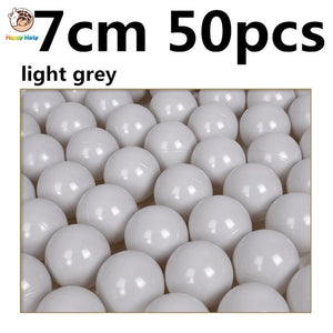 50 pcs lot Eco-Friendly Colorful Ball Plastic Ocean Ball Funny Baby Kid Swim Pit Toy Water Pool Ocean Wave Ball