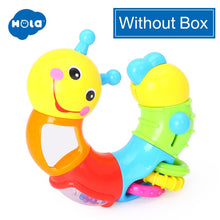 Load image into Gallery viewer, HOLA 786B Kids Educational Toys Baby Rattle Lovely Worm Toys Insert Puzzle Turning Toys for Baby Fingers Flexible Training