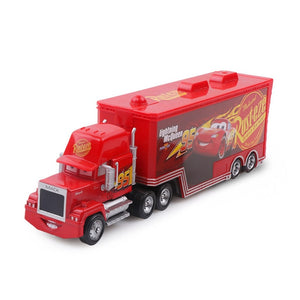 Disney Pixar Cars 2 3 Toys Lightning McQueen Jackson Storm Mack Uncle Truck 1:55 Diecast Model Car Toy Children Birthday Gift