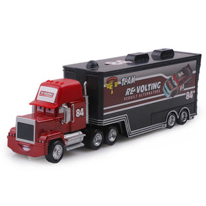 Disney Pixar Cars 2 3 Toys Lightning McQueen Jackson Storm Mack Uncle Truck 1:55 Diecast Model Car Toy Children Birthday Gift