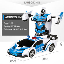 Load image into Gallery viewer, RC Car Transformation Robots Sports Vehicle Model  Robots Toys Cool Deformation Car Kids Toys  Gifts For Boys