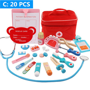 2019 NEW Kids Doctor Toys Role-playing Games Doctor Sets Dentist Medicine Box Pretend Doctor Play Toys for Children Girls