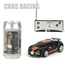 Load image into Gallery viewer, 8 Colors 20Km/h Coke Can Mini RC Car Radio Remote Control Car Micro Racing Car 4 Frequencies Toy For Kids Gifts RC Models