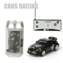 Load image into Gallery viewer, 8 Colors 20Km/h Coke Can Mini RC Car Radio Remote Control Car Micro Racing Car 4 Frequencies Toy For Kids Gifts RC Models