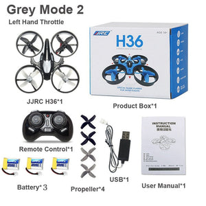 JJR/C JJRC H36 Mini Quadcopter 2.4G 4CH 6-Axis Speed 3D Flip Headless Mode RC Drone Toy Gift Present RTF VS Eachine E010 H8 Mini