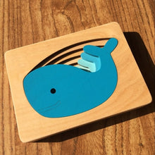 Load image into Gallery viewer, Candywood Kids Wooden Toys For Children Animal Carton 3D Puzzle Multilayer Jigsaw Puzzles Baby Toys Child Early Educational Aids