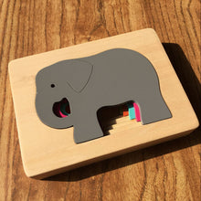 Load image into Gallery viewer, Candywood Kids Wooden Toys For Children Animal Carton 3D Puzzle Multilayer Jigsaw Puzzles Baby Toys Child Early Educational Aids