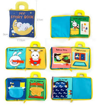 Load image into Gallery viewer, Beiens 3D Soft Cloth Baby Books Animals&amp;Vehicle Montessori Baby Toys For Toddlers Intelligence Development Educational Toy Gifts