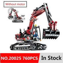 Load image into Gallery viewer, 720pcs 2in1 Compatible Legoing Technic Excavator Model Building Blocks Brick Without Motors Set City Kids Toys for children Gift