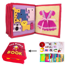 Load image into Gallery viewer, 3D Kid Cloth Book DIY Non-Woven Panting Book Manual Intelligence Puzzle Children Toy Early Education Development Reading Book