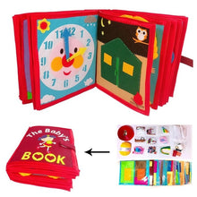 Load image into Gallery viewer, 3D Kid Cloth Book DIY Non-Woven Panting Book Manual Intelligence Puzzle Children Toy Early Education Development Reading Book