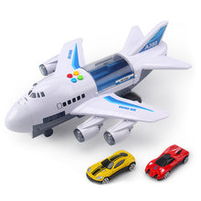 Load image into Gallery viewer, 2019 Music Story Simulation Track Inertia Children&#39;s Toy Aircraft Large Size Passenger Plane Kids Airliner Toy Car Free Gift Map