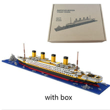 Load image into Gallery viewer, 1860 pcs NO Match Legoeings RS Titanic Cruise Ship Model Boat DIY Building Blocks Brick Kit Children Kids toys Christmas Gifts