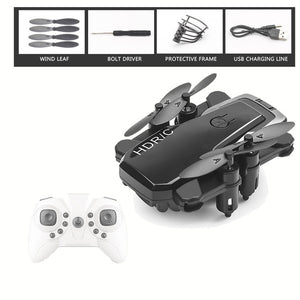 Foldable Mini Drone With RC Quadrocopter With Camera HD Quad-Counter With High Hold RC Helicopter With Headless Moder Kid's Toys