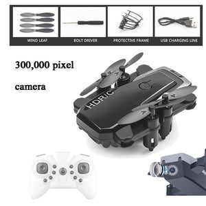 Foldable Mini Drone With RC Quadrocopter With Camera HD Quad-Counter With High Hold RC Helicopter With Headless Moder Kid's Toys