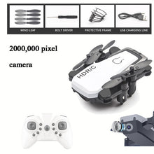 Load image into Gallery viewer, Foldable Mini Drone With RC Quadrocopter With Camera HD Quad-Counter With High Hold RC Helicopter With Headless Moder Kid&#39;s Toys