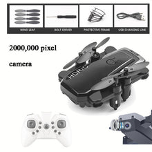 Load image into Gallery viewer, Foldable Mini Drone With RC Quadrocopter With Camera HD Quad-Counter With High Hold RC Helicopter With Headless Moder Kid&#39;s Toys