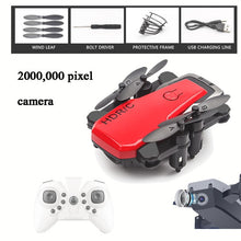 Load image into Gallery viewer, Foldable Mini Drone With RC Quadrocopter With Camera HD Quad-Counter With High Hold RC Helicopter With Headless Moder Kid&#39;s Toys